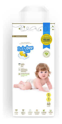 Fralda Dermoprotetora Premium | Baby Bee Free