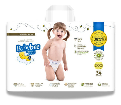 Fralda Dermoprotetora Premium | Baby Bee Free