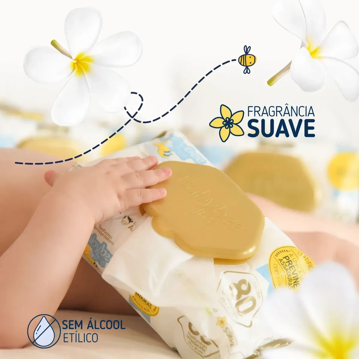 Kits Toalhinha Dermoprotetora | Baby Bee Free