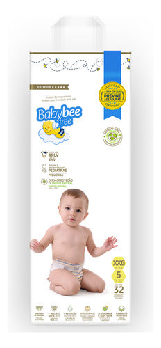 Fralda Dermoprotetora Premium | Baby Bee Free