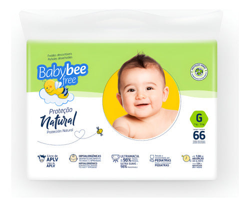 Fralda Proteção Natural | Baby Bee Free
