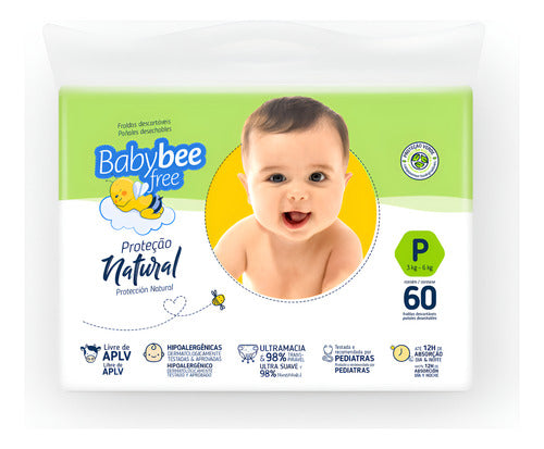 Fralda Proteção Natural | Baby Bee Free