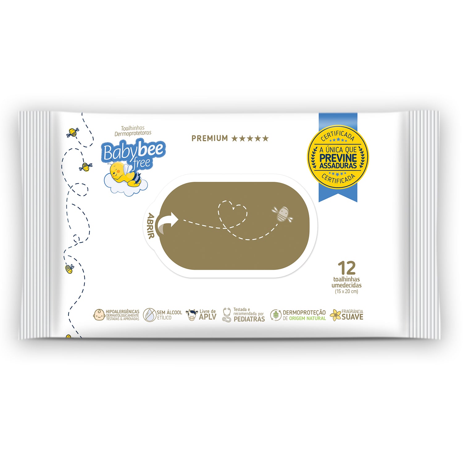 Toalhinha Dermoprotetora | Baby Bee Free