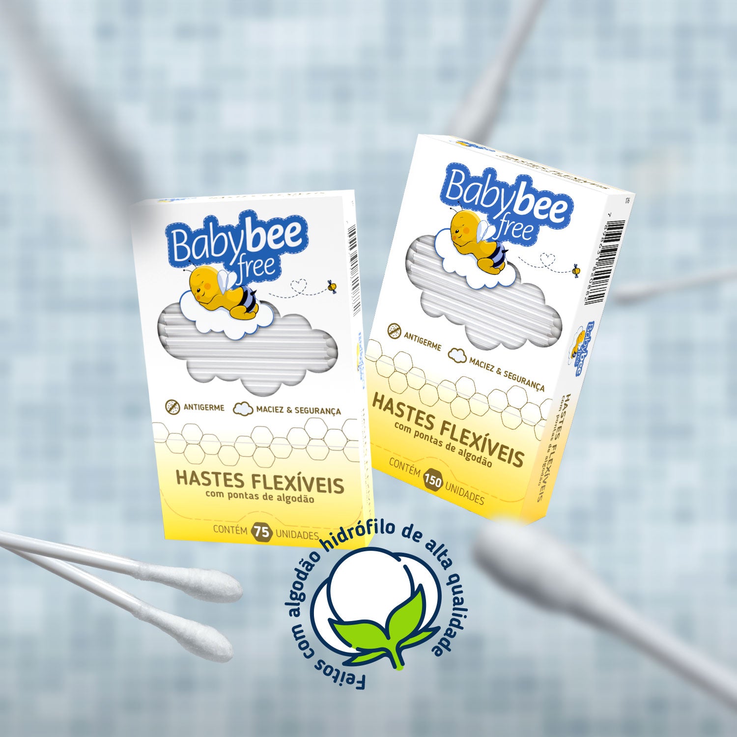 Haste Flexível | Baby Bee Free