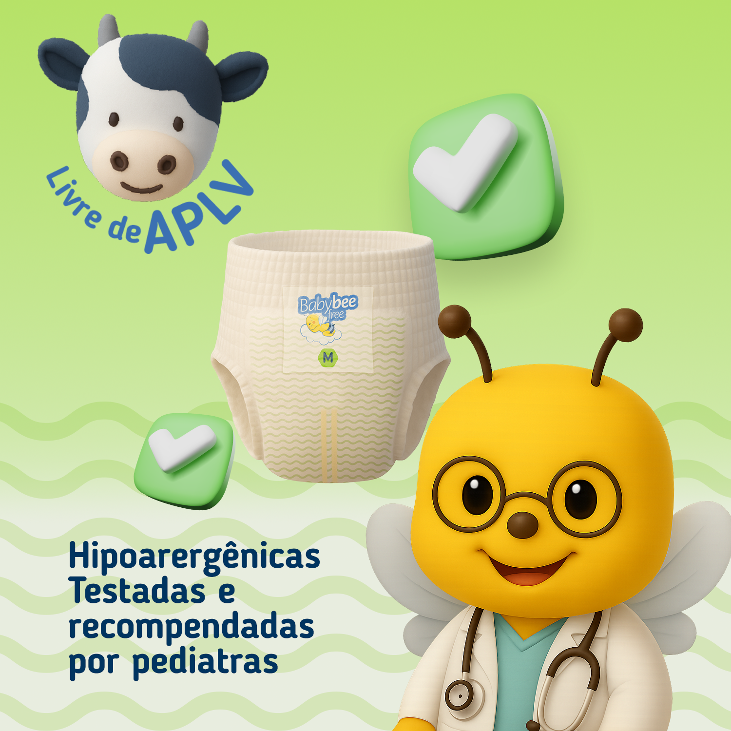 FRALDA PROTEÇÃO NATURAL PANTS M C/ 84 UN