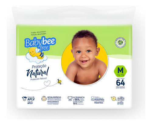Fralda Proteção Natural | Baby Bee Free